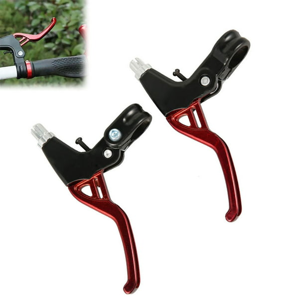 UNIVERSAL BIKE BRAKE LEVERS 2-finger V-Brake New Pair For Adult Bicycles Cycle